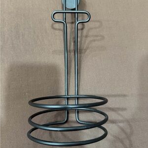Black Hair Dryer Holder